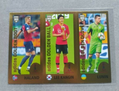 Card 421 C Erling Haaland Rookie Gold Foil Panini Fifa 365 2020 - U20 WC 2019