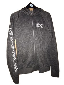 armani tracksuit womens grey