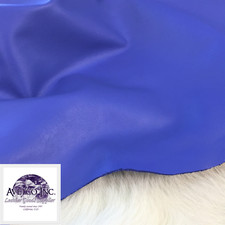 Lambskin Hide XL BAJA BLUE Soft Premium Quality Leather 2 oz
