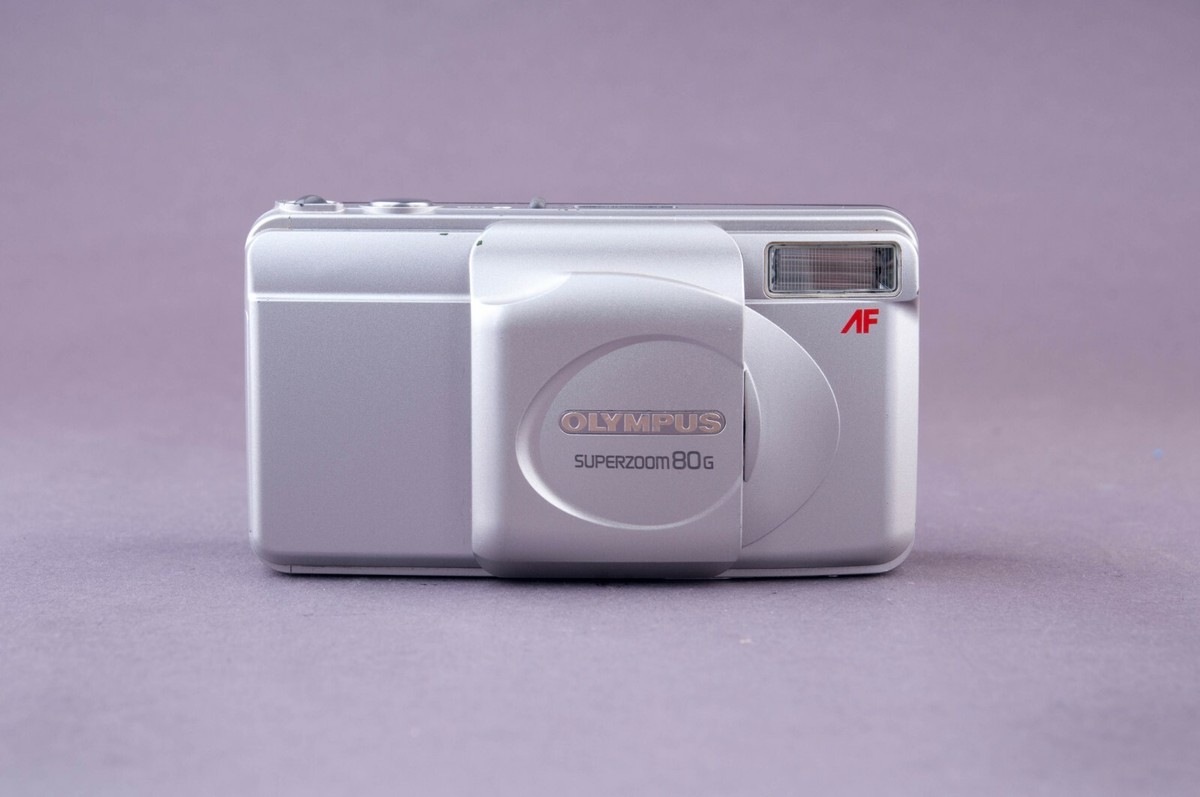 Olympus Superzoom 80G 35mm Point & Shoot Film Camera | eBay