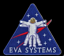 ORIGINAL AB Emblem NASA - EVA SYSTEMS - VITRUVIAN MAN SHUTTLE SPACE PATCH