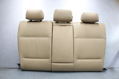 2009-2011 BMW E90 3-Series Sedan Rear Folding Seat Backrest Beige Leather  Third Row OE LM91 OE