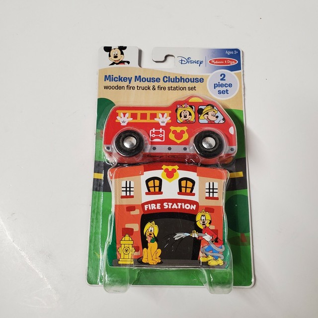 melissa and doug wooden fire truck
