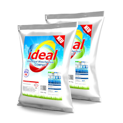 20 kg ideal Universal Waschpulver COMPACT - 392 Waschladungen