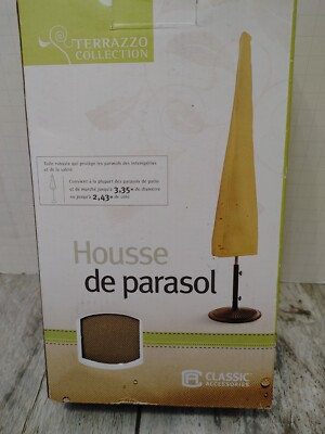 classic accessories terrazzo outdoor patio umbrella cover Classic Accessories Terrazzo Patio Umbrella Cover