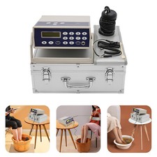Electric Fu&szlig;badmaschine Ionen-Fu&szlig;badmaschine + Handgelenkriemen Fu&szlig;bad-Maschine