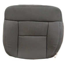 2005-2007 Ford F-150 XLT -Driver Side Bottom Replacement Cloth Seat Cover Gray