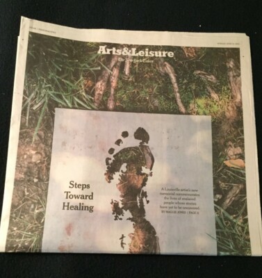 New York Times - ARTS & LEISURE Maggie Jones, Steps Toward Healing - 6/13/21 NEW