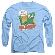 Gumby "Fun  Flexible" Long Sleeve T-Shirt