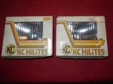 NOS Vintage KC Hilites Model 1752 off road light pair Rectangle Off Road Jeep