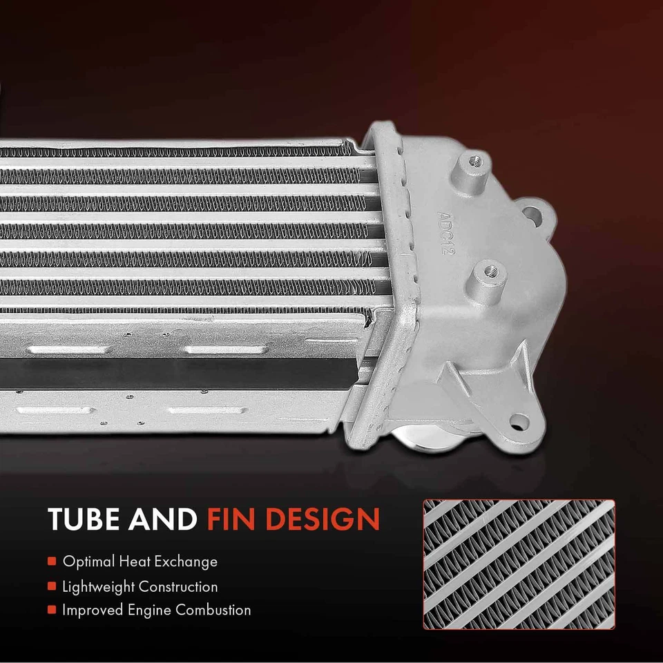 Intercooler para Hyundai Elantra GT 2018-2020 Veloster 2019-2021 Kia Forte Soul Foto 2 de 4