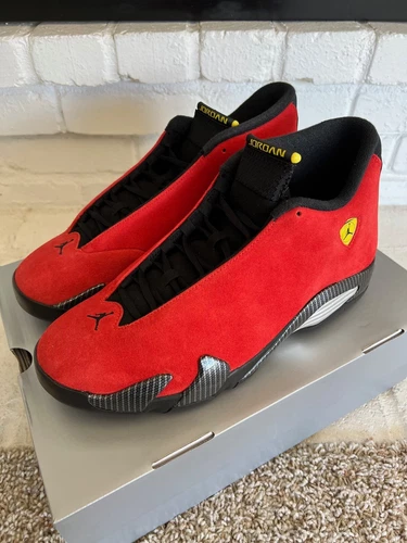 Nike Air Jordan 14 XIV Retro Ferrari Red 2025 IF5015-600 Men's Size 10.5 NEW