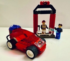 LEGO 4621 Jack Stone Red Flash Station 4 Juniors 2002 Complete Vintage Fire Set