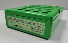 71674 REDDING TYPE-S NECK BUSHING SIZING DIE - 6MM ARC - BRAND NEW