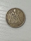 1881 Seated Liberty Dime Full Liberty