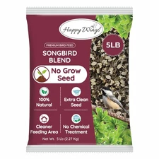 Songbird Blend Bird Food, Mix of Sunflower Seeds/Kernels, Safflower Seeds and...