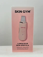 NEW & SEALED In BOX Skin Gym Lumiscrub Skin Spatula Cleansing & Exfoliating Wand