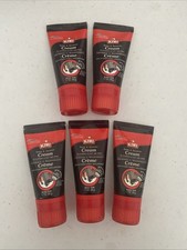 Lot Of 5 Kiwi No Buff Cream Polish, Revives and Nourishes Black Leather, 1.7oz