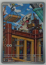 Timburr 125/086 Illustration Rare SV: Black Bolt Pokemon TCG NM on eBay