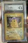 CGC 9.5 MINT+ Pikachu 58/102 Base Set Yellow Cheeks Pokemon Card