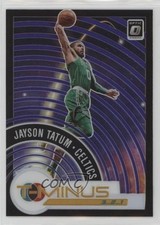 2020-21 Panini Donruss Optic T-Minus 3 2 1 Purple Prizm Jayson Tatum #11 0zj7