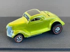 Vintage Hot Wheels Redline 1969 DARK ANTIFREEZE Classic ’36 Ford Coupe - KILLER!