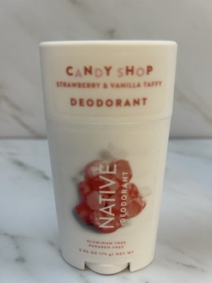 Native Deodorant STRAWBERRY & VANILLA TAFFY 2.65oz Limited Edition ~ RARE