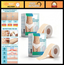 3-in-1 Microdart Scar Care Patches, Silicone Sheets for Scars, 2 Pcs, All Skin T