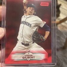 2025 Topps Stadium Club Logan Gilbert #158 Pink Parallel