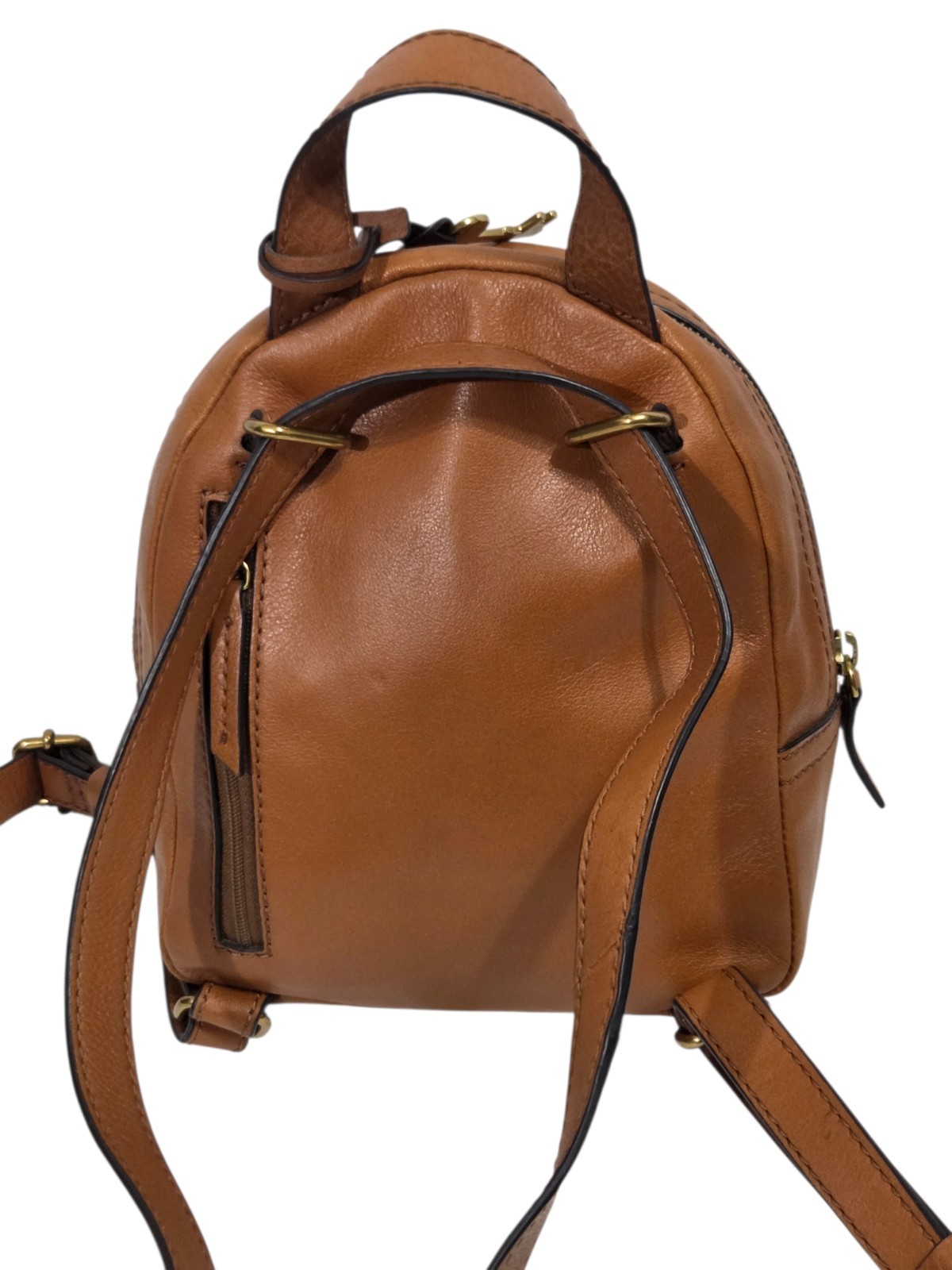 Fossil Megan Mini Backpack Bag Patchwork Rainbow … - image 4