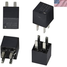4 Pack High Power Relay 24V with Normally Open Contacts - Din Rail Mount