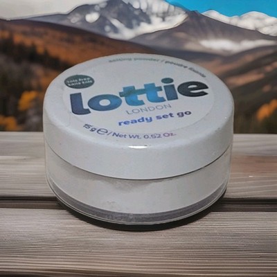 Lottie London READY SET GO Talc Free Setting Powder TRUE TRANSLUCENT Sealed