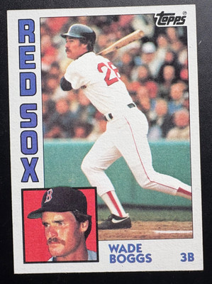 1984 Topps #30 Wade Boggs Red Sox HOF better then EX