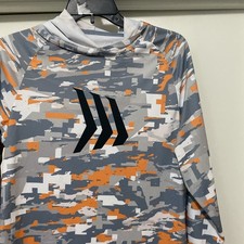 Gillz Men  s Small Fishing Long Sleeve Hooded Shirt