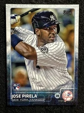 JOSE PIRELA #594 2015 Topps Baseball RC Rookie Card QTY New York Yankees