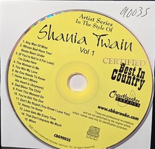 90035 SHANIA TWAIN CHARTBUSTER KARAOKE CDG LOT LONG DRIVE