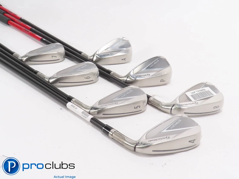 NEW TaylorMade STEALTH 4-PW,AW IRON SET -KBS 85 Stiff Flex Graph -1/2" NO 9 IRON - Image 2 of 4