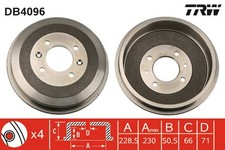 Tambour de frein Peugeot 406