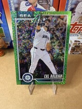 2026 Topps Series 1 Celebration Confetti Lime Green Foil Cal Raleigh SSP
