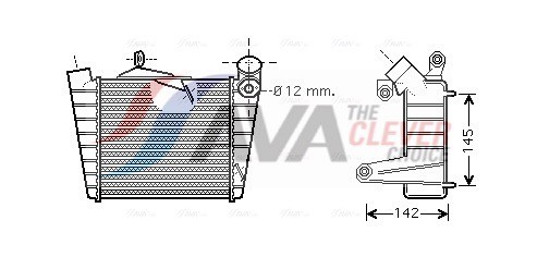 ✅Fits AVA VNA4213 INTERCOOLER VW POLO (2002) 1.8 GTI  ⭐UK Seller⭐