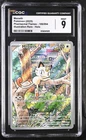 CGC 9 MINT Meowth 106/094 Phantasmal Flames Pokemon Card Holo