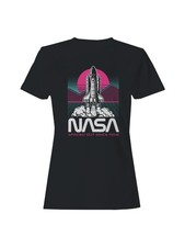 Officially Licensed Nasa Retro NASA Rocket Launch Women's T-shirt
