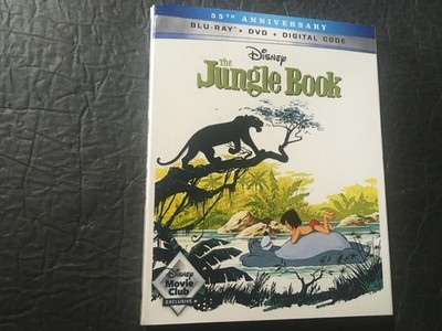 The Jungle Book 55th Anniversary Edition Blu Ray Brand New
