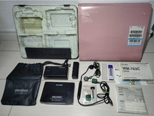 SONY WM-703C CASSETTE PLAYER WALKMAN AUTO REVERSE DOLBY B-C NR DBB Black DC1.5V