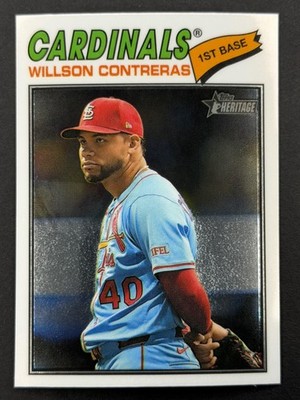 Willson Contreras 2026 Topps Heritage Chrome - #156