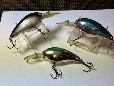 (3) Norman DD-14  Crankbaits,  Great colors,