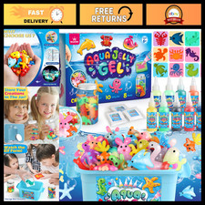 Magic Gel Water Elf Toy Kit - Aqua Fairy Gel Craft Set for Kids, Fun DIY Activit
