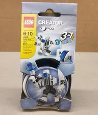 LEGO Creator X-pod 4416 Robo Pod NEW! RARE! Mini Robot Mech White Trans-Blue