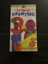 Barney - Its Time For Counting (VHS, 1998)