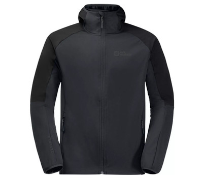 Jack Wolfskin Herren Feldberg Hoodie Jacke Men Soft Shell DISCOUNT Größ - M
